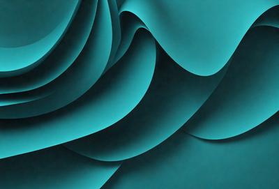 The primary subject of the image is a blue, swirling, and curling pattern. The setting is a blue background, which creates a visually striking contrast with the pattern. The visual style is a combination of digital art and illustration, as the pattern appears to be a digital creation. The colors and mood of the image are predominantly blue, creating a calm and serene atmosphere.