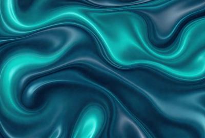 The primary subject of the image is a blue and green ocean wave. The setting is the ocean, with the wave being the main focus of the image. The visual style is a photo of the ocean, capturing the beauty of the waves. The dominant colors are blue and green, creating a serene and calming atmosphere.
