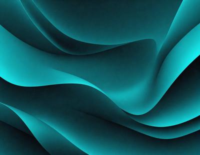 The primary subject of the image is a blue, flowing, and swirling pattern. The setting is a dark blue background, which contrasts with the flowing pattern. The visual style is a digital art or illustration, creating a dynamic and captivating scene. The dominant colors are blue and purple, giving the image a calming and serene atmosphere.
