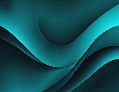 The primary subject of the image is a blue and green swirl pattern. The setting is a dark blue background, which contrasts with the swirl pattern. The visual style is a digital art or illustration, creating a dynamic and visually appealing design. The dominant colors are blue and green, giving the image a calming and soothing atmosphere.