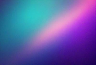 The primary subject of the image is a colorful, rainbow-like gradient. The setting is a blue background, which contrasts with the vibrant colors of the gradient. The visual style appears to be a digital art or illustration, as the gradient is smooth and well-defined. The dominant colors in the image are blue, purple, and pink, creating a lively and cheerful atmosphere.