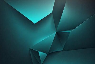The primary subject of the image is a blue, geometric pattern. The setting is a dark blue background, which contrasts with the bright blue pattern. The visual style is a combination of digital art and illustration, creating a unique and eye-catching design. The dominant colors are blue, with a few other colors present in the pattern. The overall atmosphere is modern and artistic, with a focus on the intricate geometric shapes.