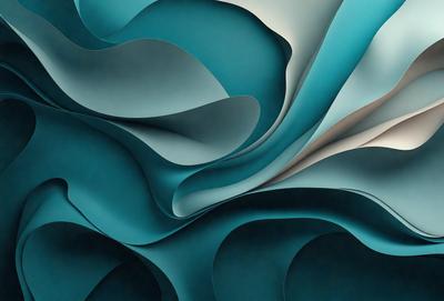 The primary subject of the image is a large, blue, swirling pattern. The setting is a blue background, which creates a striking contrast with the swirling pattern. The visual style is a combination of digital art and illustration, giving the image a unique and artistic appearance. The dominant colors are blue and white, creating a sense of depth and movement in the swirling pattern.