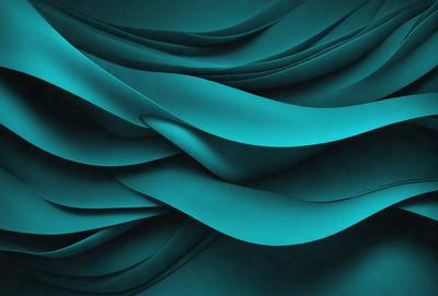 The primary subject of the image is a blue, flowing, and swirling pattern. The setting is a dark blue background, which contrasts with the flowing pattern. The visual style is a digital art or illustration, creating a dynamic and captivating scene. The dominant colors are blue and purple, giving the image a calming and serene atmosphere.