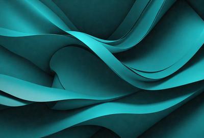 The primary subject of the image is a blue, swirling, and flowing pattern. The setting is a dark blue background, which contrasts with the swirling pattern. The visual style is a digital art or illustration, creating a dynamic and captivating scene. The dominant colors are blue and black, giving the image a calm and serene atmosphere.
