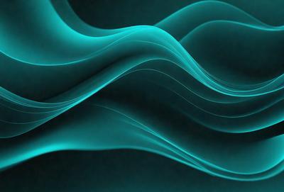 The primary subject of the image is a blue and white wave pattern. The setting is a dark blue background, which creates a contrasting effect with the wave pattern. The visual style is a digital art or illustration, as the wave pattern appears to be a digital creation. The dominant colors are blue and white, giving the image a calm and serene atmosphere.