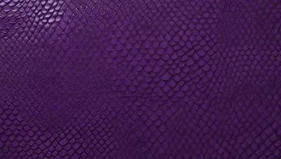 Purple leather, possibly a piece of clothing or a leather item, is the primary subject of the image. The setting is a close-up of the purple leather, showcasing its texture and pattern. The visual style is a detailed, up-close view of the leather, which gives it a realistic and textured appearance. The colors and mood of the image are predominantly purple, creating a sense of luxury and sophistication.
