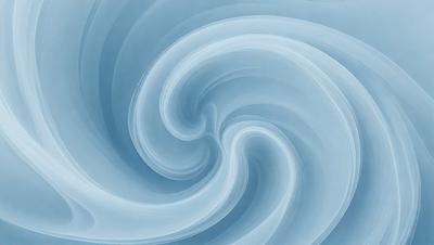 The primary subject of the image is a spiral pattern, which is the main object, scene, or focus of the image. The spiral pattern is set against a blue background, creating a visually appealing contrast. The image is a digital art piece, showcasing the artist's skill in creating intricate designs. The overall atmosphere of the image is calm and serene, with the blue color evoking a sense of tranquility.