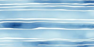 The primary subject of the image is a blue and white wave pattern. The setting is a blue ocean, and the visual style is a digital art or illustration. The dominant colors are blue and white, creating a calm and serene atmosphere.