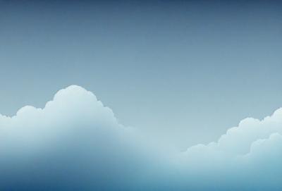 The primary subject of the image is a cloudy sky. The setting is a blue background, which creates a serene and calming atmosphere. The visual style is a photo, capturing the beauty of the cloudy sky. The colors and mood are predominantly blue, with some white clouds, giving the scene a peaceful and tranquil vibe.