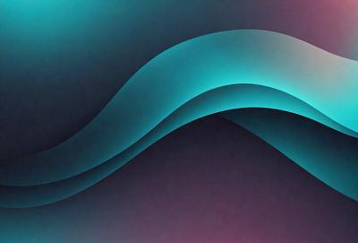 The primary subject of the image is a blue wave, which is the main focus of the scene. The setting is a dark blue background, creating a contrasting effect with the wave. The visual style appears to be a digital art or illustration, as the wave is depicted in a stylized manner. The dominant colors in the image are blue and purple, giving the scene a calm and serene atmosphere.