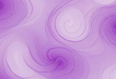 The primary subject of the image is a purple spiral pattern, which is the main object, scene, or focus of the image. The setting or background is a purple and white swirl, which adds to the visual style of the image. The visual style of the image is a combination of digital art and illustration, creating a unique and artistic appearance. The dominant colors in the image are purple and white, giving it a calming and soothing atmosphere.