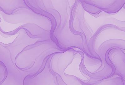The primary subject of the image is a purple, swirling, and flowing pattern. The setting is a purple background, which complements the flowing pattern. The visual style is a digital art or illustration, creating a unique and artistic representation. The colors and mood of the image are predominantly purple, giving it a calming and serene atmosphere.