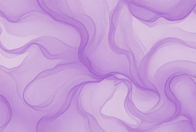The primary subject of the image is a purple, swirling, and flowing pattern. The setting is a purple background, which complements the flowing pattern. The visual style is a digital art or illustration, creating a unique and artistic representation. The colors and mood of the image are predominantly purple, giving it a calming and serene atmosphere.