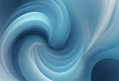 The primary subject of the image is a blue spiral pattern, which is the main object, scene, or focus of the image. The setting or background features a blue and white swirl, creating a visually appealing and dynamic environment. The visual style of the image is a combination of digital art and illustration, as it showcases a creative and artistic representation of the spiral pattern. The colors and mood of the image are predominantly blue and white, giving it a calm and soothing atmosphere.