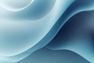 The primary subject of the image is a blue and white wave pattern. The setting is a blue background, which creates a visually appealing contrast with the wave pattern. The visual style is a combination of digital art and illustration, giving the image a unique and artistic appearance. The dominant colors are blue and white, creating a calming and serene atmosphere.