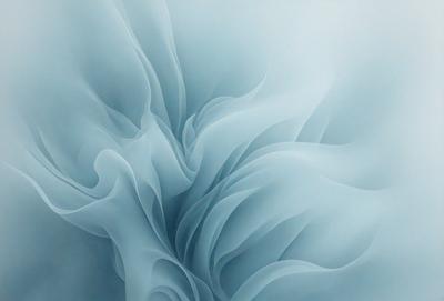 The primary subject of the image is a blue and white swirl pattern, which appears to be a digital art or illustration. The setting is a blue background, and the visual style suggests that the image is a digital art or illustration. The colors and mood of the image are predominantly blue and white, creating a sense of calmness and tranquility.