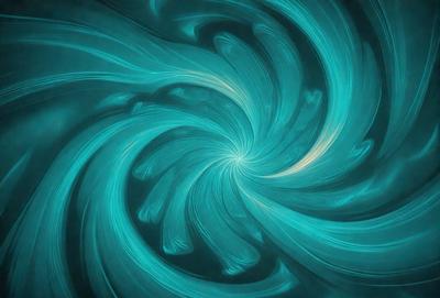 The primary subject of the image is a spiral pattern, which is the main object, scene, or focus of the image. The spiral pattern is set against a blue background, creating a visually striking contrast. The spiral pattern is depicted in a digital art style, giving it a modern and dynamic appearance. The overall atmosphere of the image is vibrant and engaging, with the blue color evoking a sense of calmness and tranquility.