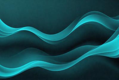 The primary subject of the image is a blue wave pattern, which is the main object, scene, or focus of the image. The setting or background is a dark blue surface, which adds to the overall atmosphere. The visual style of the image is digital art, as it is a digital representation of a wave pattern. The dominant colors in the image are blue, which creates a calm and serene mood.
