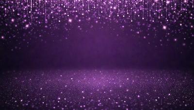 Purple background with purple stars.