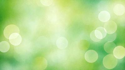 The primary subject of the image is a green background with a few green leaves. The setting is a bright, sunny day, and the visual style is a combination of a photo and a painting. The colors and mood of the image are predominantly green, creating a serene and natural atmosphere.