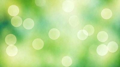 The primary subject of the image is a green background with a pattern of circles. The setting is a bright and lively environment, possibly a garden or a field. The visual style is a combination of a photo and a digital art, creating a unique and vibrant atmosphere. The dominant colors are green and yellow, giving the image a fresh and cheerful mood.