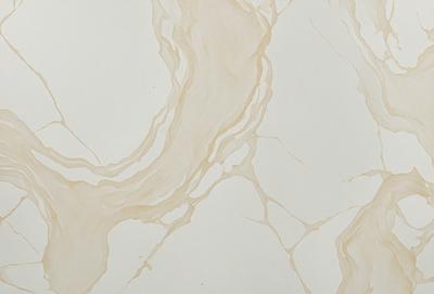 The primary subject of the image is a marble wall with a brown and white pattern. The setting is a room with a white background. The visual style is a photo of the marble wall. The dominant colors are brown and white, creating a warm and natural atmosphere.
