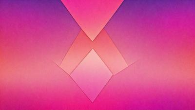 The primary subject of the image is a pink triangle. The setting is a pink background, which creates a visually striking contrast with the triangle. The visual style is a digital art or illustration, as the triangle is depicted in a unique and creative manner. The colors and mood of the image are predominantly pink, giving it a warm and vibrant atmosphere.