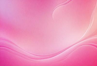 The primary subject of the image is a pink background with a wave-like pattern. The setting is a pink surface, and the visual style appears to be a digital art or illustration. The dominant colors in the image are pink, and the overall atmosphere is soft and feminine.