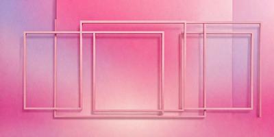 The image features a pink background with four square frames. Each frame is a different shade of pink, creating a visually appealing and harmonious design. The primary subject of the image is the four square frames, which are the main focus of the scene. The setting is a pink background, which adds to the overall atmosphere and visual style of the image. The colors and mood of the image are predominantly pink, creating a warm and inviting ambiance.