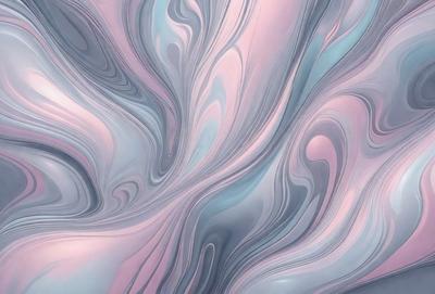 The primary subject of the image is a swirling, abstract design that appears to be a mix of blue and pink colors. The setting is a pink and blue background, which adds to the overall visual style. The design is a combination of digital art and illustration, creating a unique and eye-catching pattern. The colors and mood of the image are vibrant and energetic, with the blue and pink hues evoking a sense of movement and dynamism.