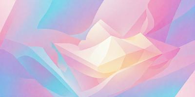 The primary subject of the image is a colorful, abstract design featuring a mix of pink, blue, and yellow colors. The setting is a pink and blue background, which adds to the overall visual style. The design appears to be a digital art or illustration, showcasing a unique and creative pattern. The colors and mood of the image are vibrant and lively, evoking a sense of joy and energy.