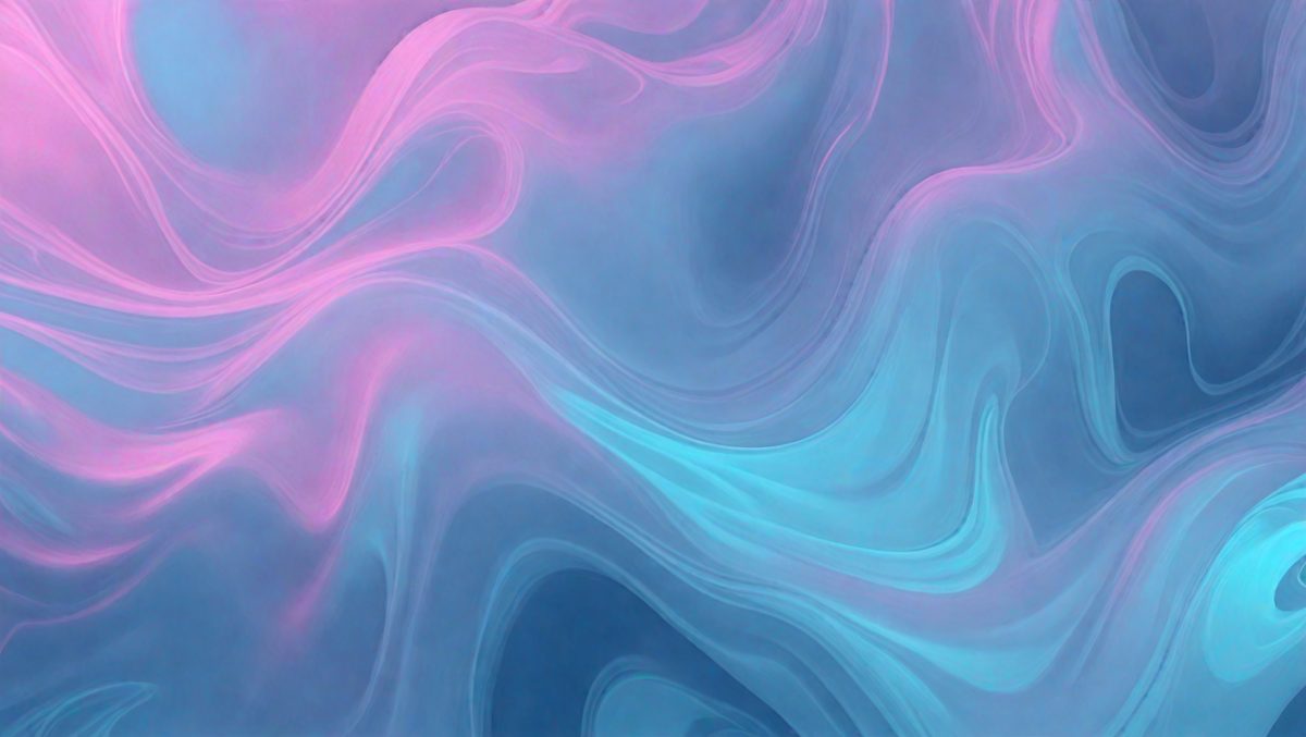 The primary subject of the image is a blue and pink swirling pattern, which appears to be a digital art or illustration. The setting is a blue and pink background, creating a visually appealing and vibrant atmosphere. The visual style of the image is a combination of digital art and illustration, giving it a unique and creative appearance. The dominant colors in the image are blue and pink, which evoke a sense of energy and movement.