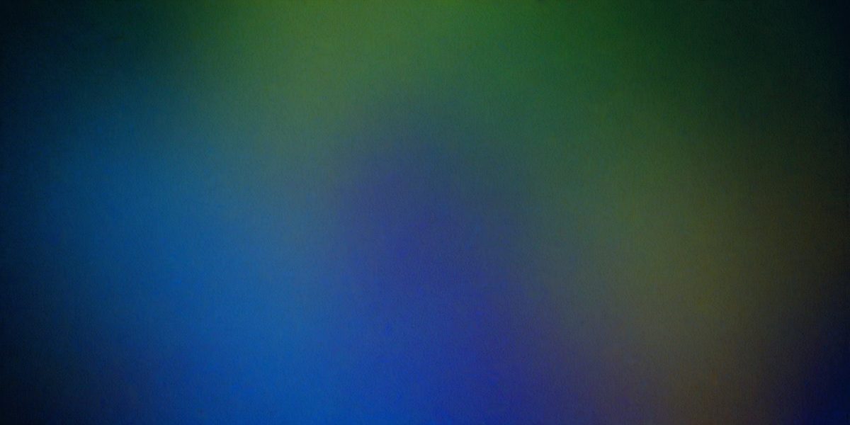 The primary subject of the image is a blue and green background with a purple hue. The setting appears to be a colorful, abstract, and artistic environment. The visual style of the image is a combination of photo and digital art, creating a unique and vibrant atmosphere. The dominant colors in the image are blue, green, and purple, which contribute to a calming and soothing mood.