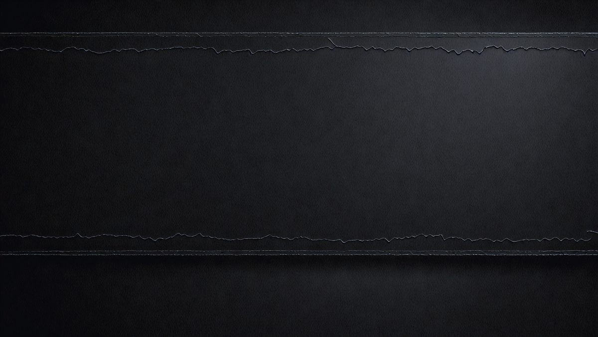 The primary subject of the image is a black leather-like material, possibly a leather-like fabric or a leather-like wallpaper. The setting is a dark room, and the visual style appears to be a digital art or illustration. The colors and mood of the image are predominantly dark and moody, with the black leather-like material being the main focus.