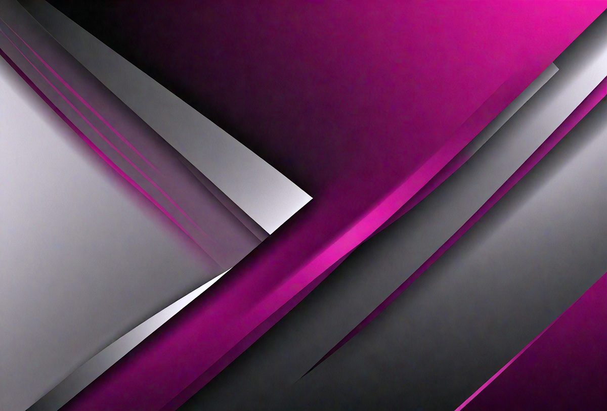 The primary subject of the image is a pink and purple striped pattern. The setting is a black background, which contrasts with the vibrant colors of the pattern. The visual style appears to be a digital art or illustration, as the colors and patterns are well-defined and consistent throughout the image. The dominant colors are pink and purple, creating a lively and energetic atmosphere.
