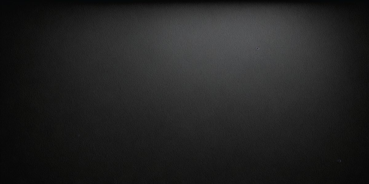 The primary subject of the image is a black background with a white dot in the upper right corner. The setting is a dark room, and the visual style is a black and white photo. The colors and mood of the image are predominantly dark and moody, with the white dot being the only bright spot in the scene.