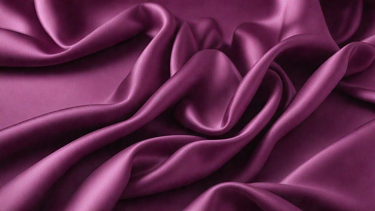 The primary subject of the image is a purple fabric, which is the main object, scene, or focus of the image. The setting or background is a purple sheet, and the visual style is a photo. The colors and mood of the image are predominantly purple, creating a calm and soothing atmosphere.