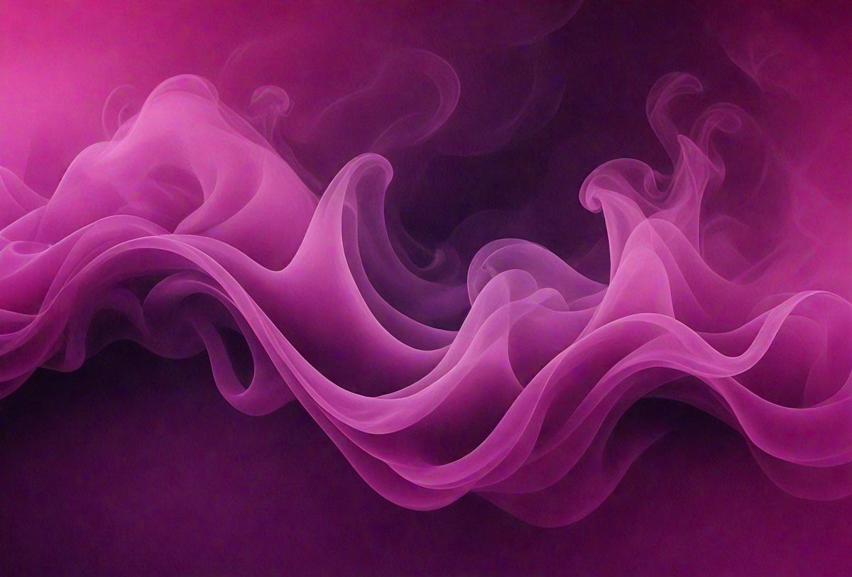 The primary subject of the image is a purple smoke or fog, which is the main object, scene, or focus of the image. The setting or background is a purple surface, which adds to the overall atmosphere of the image. The visual style of the image is a digital art or illustration, as it is a purple smoke or fog that is digitally created. The colors and mood of the image are predominantly purple, creating a sense of mystery or intrigue.