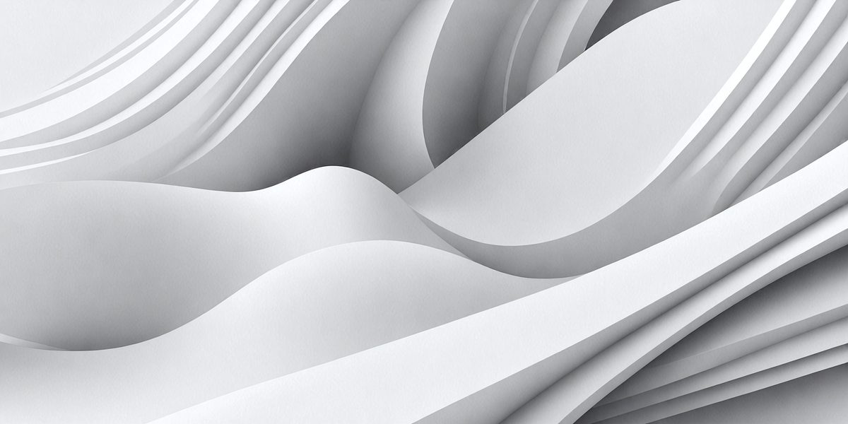 The primary subject of the image is a white paper or cardboard, which is the main object, scene, or focus of the image. The setting or background is a white surface, which could be a wall or a piece of paper. The visual style of the image is a close-up of the paper, showcasing its texture and details. The colors and mood of the image are predominantly white, giving it a clean and minimalist appearance.