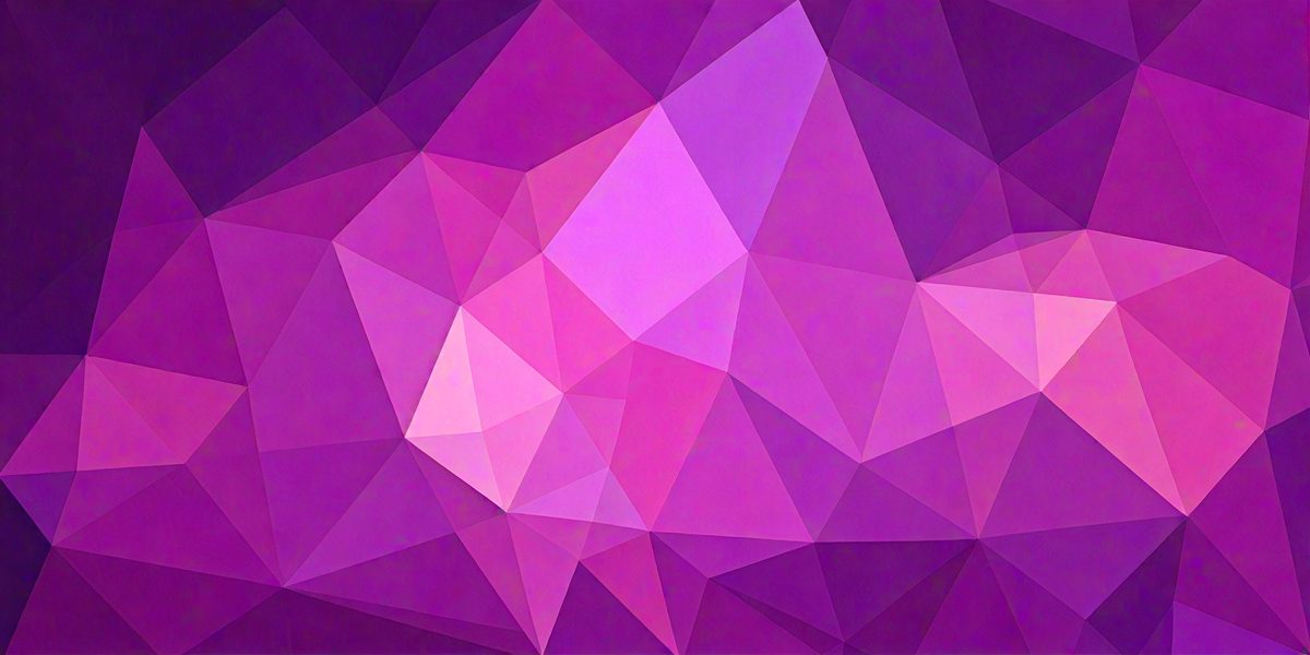 The primary subject of the image is a purple geometric pattern, which is the main focus of the image. The setting is a purple background, which complements the pattern. The visual style is a digital art or illustration, as the pattern is created using a computer or digital tools. The dominant colors in the image are purple and pink, giving the image a calm and soothing atmosphere.